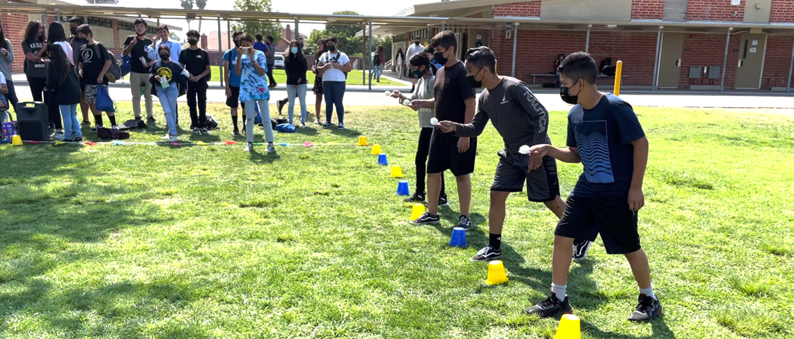 ASB hosting fun lunch time student activities