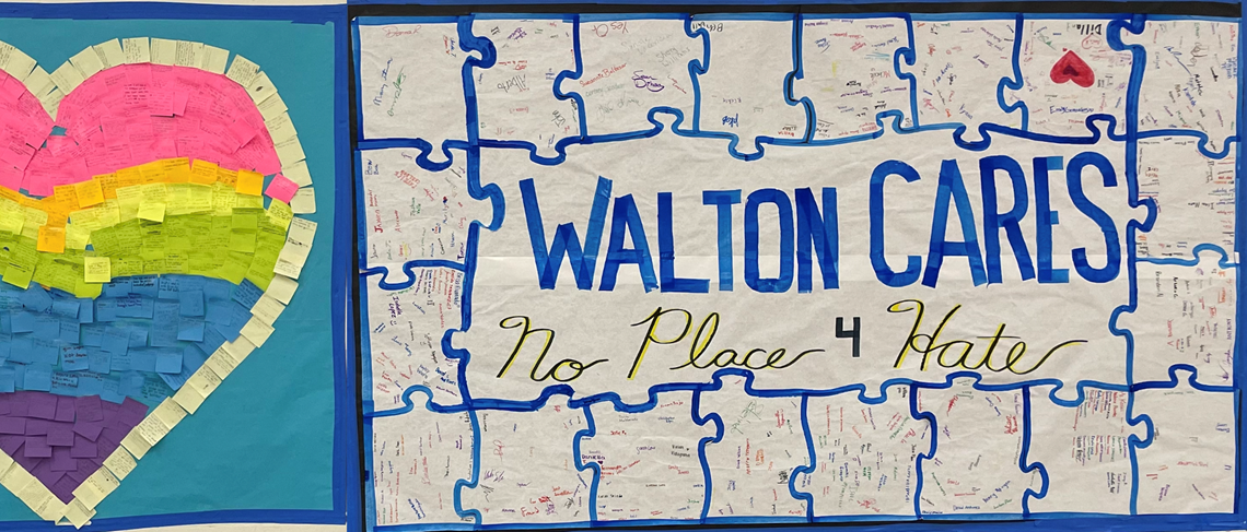 Walton Students Pledge to Stand Up Against Hate