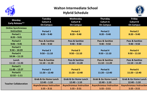 Walton Hybrid Schedule and Safety Parent Meeting - article thumnail image
