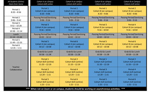 NEW! Hybrid e& Distance Learning Schedule - article thumnail image