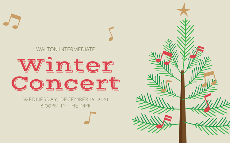 Winter Concert - Wednesday, Dec 15th, at 6pm - article thumnail image