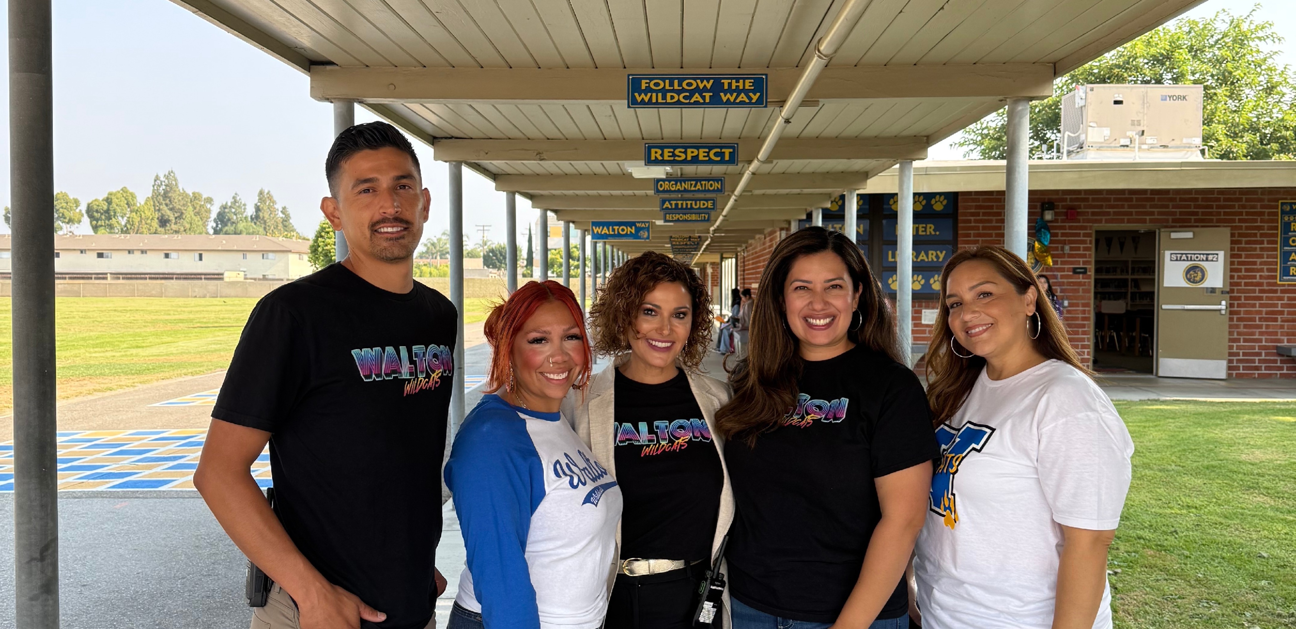 Walton staff excited to meet the new students!