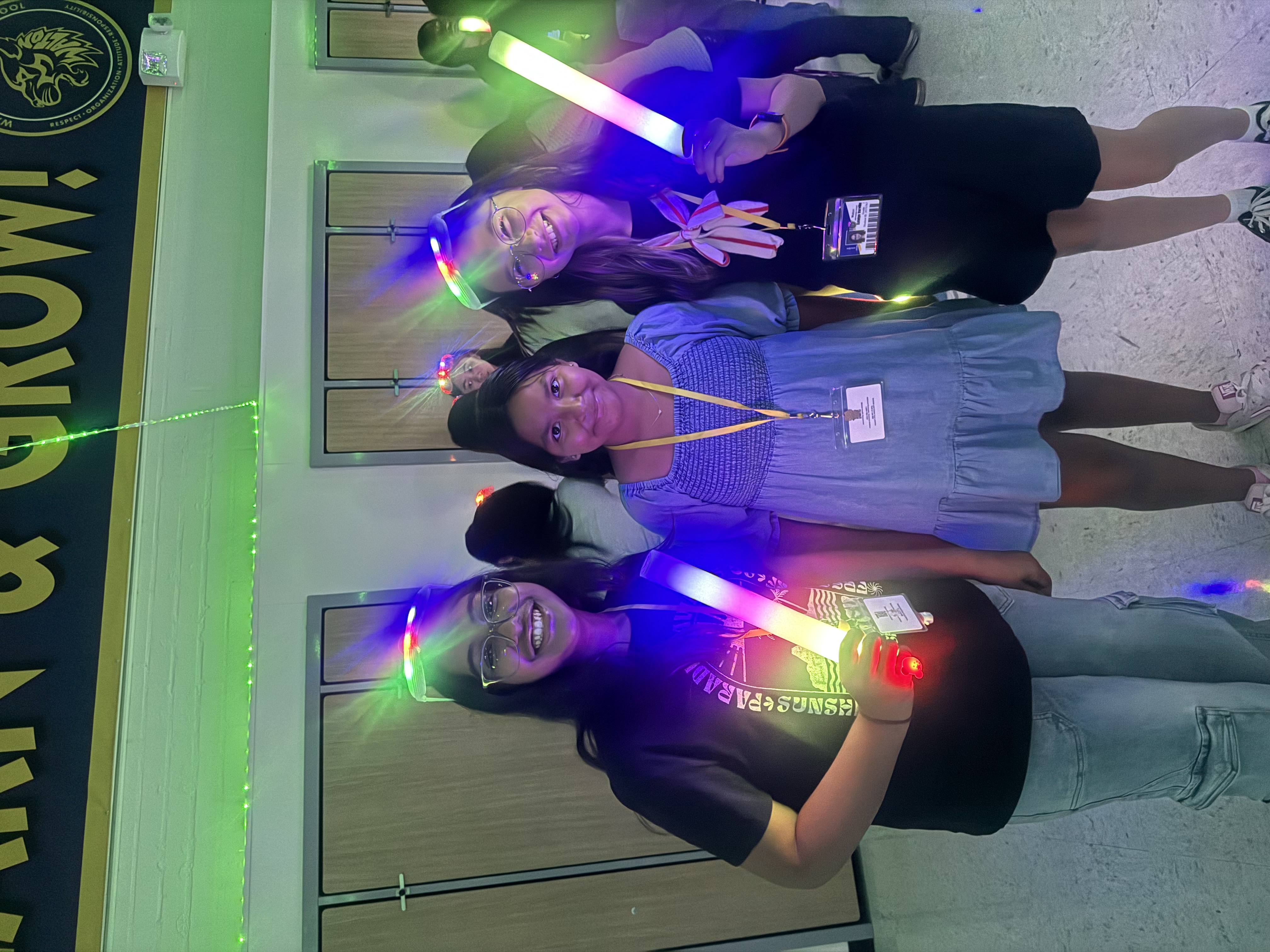 Students were glowing at our first Back to School Dance!