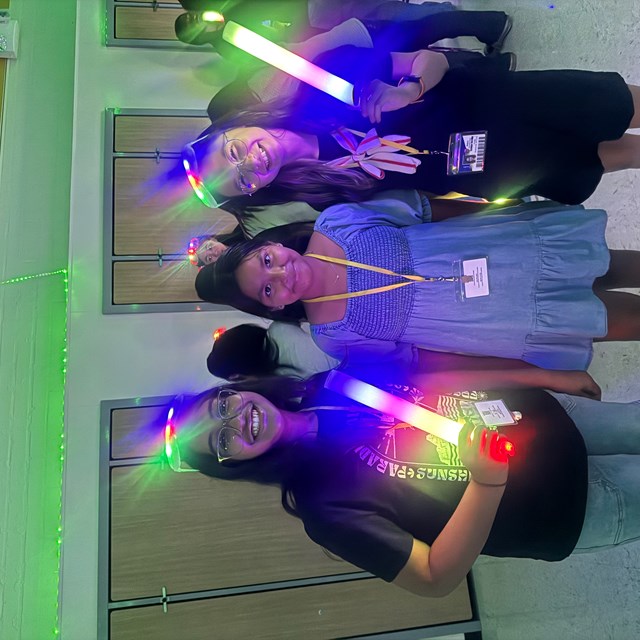 Students were glowing at our first Back to School Dance!