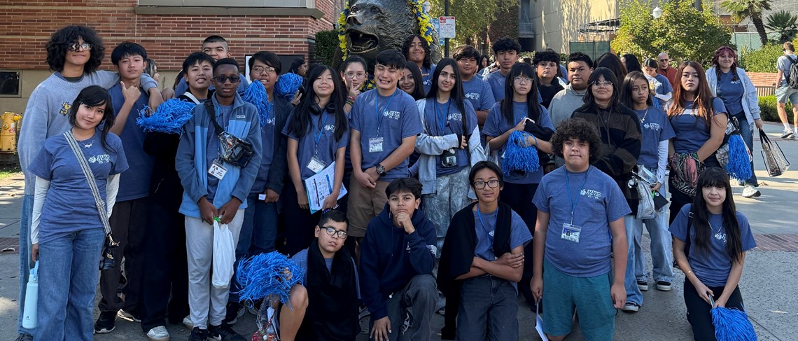 AVID students visited UCLA campus 